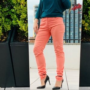 ARMANI J Pink Long Leg Authentic Hi-Rise